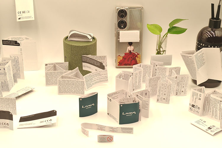 Brochure-etiketten