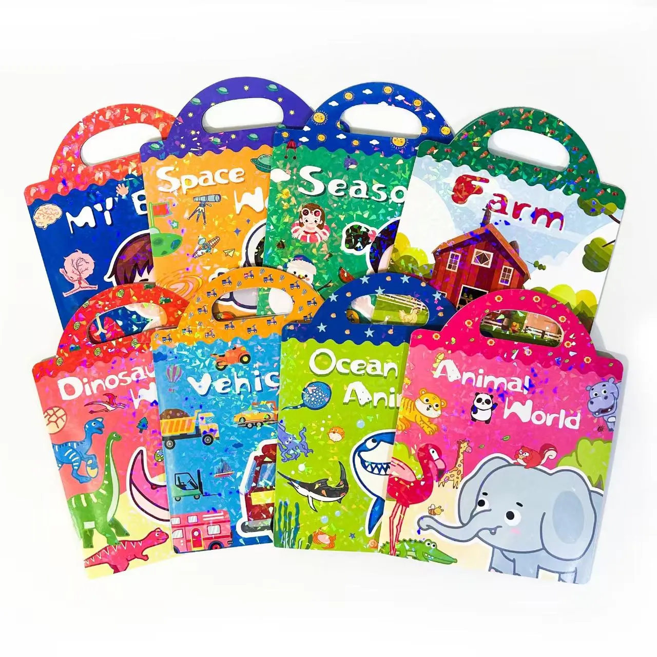 Eco-vriendelijke educatieve innovatie: kinderjelly sticker Book Sparks Creative Early Learning Trend‌