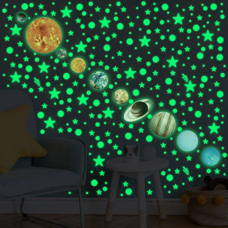 Waarom kunnen lichtstickers gloeien?