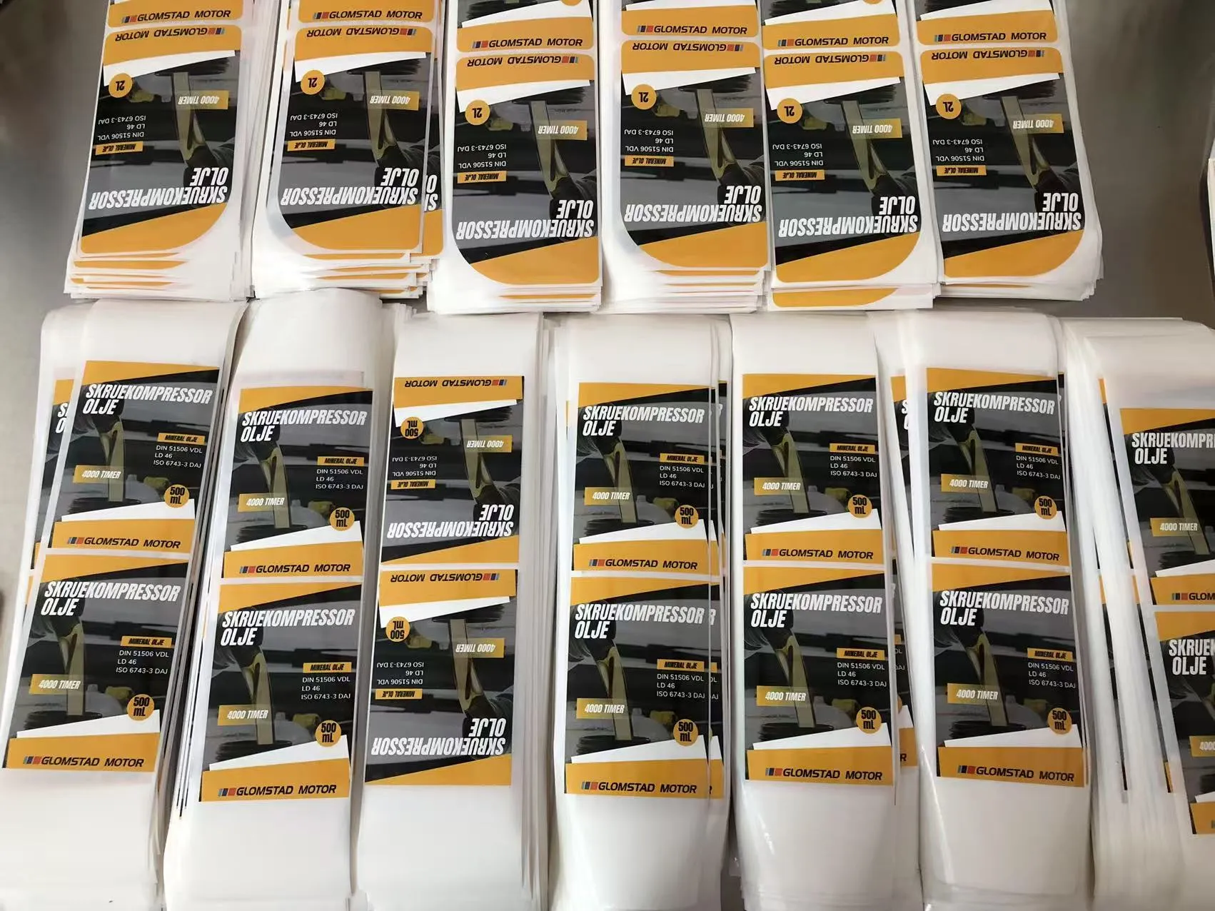 JoJo -pakket verzendt motorolielabel naar Noorwegen