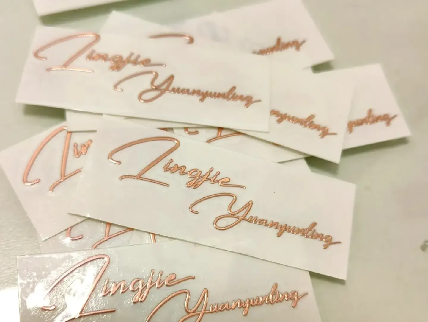 Zijn transferstickers verwijderbaar?