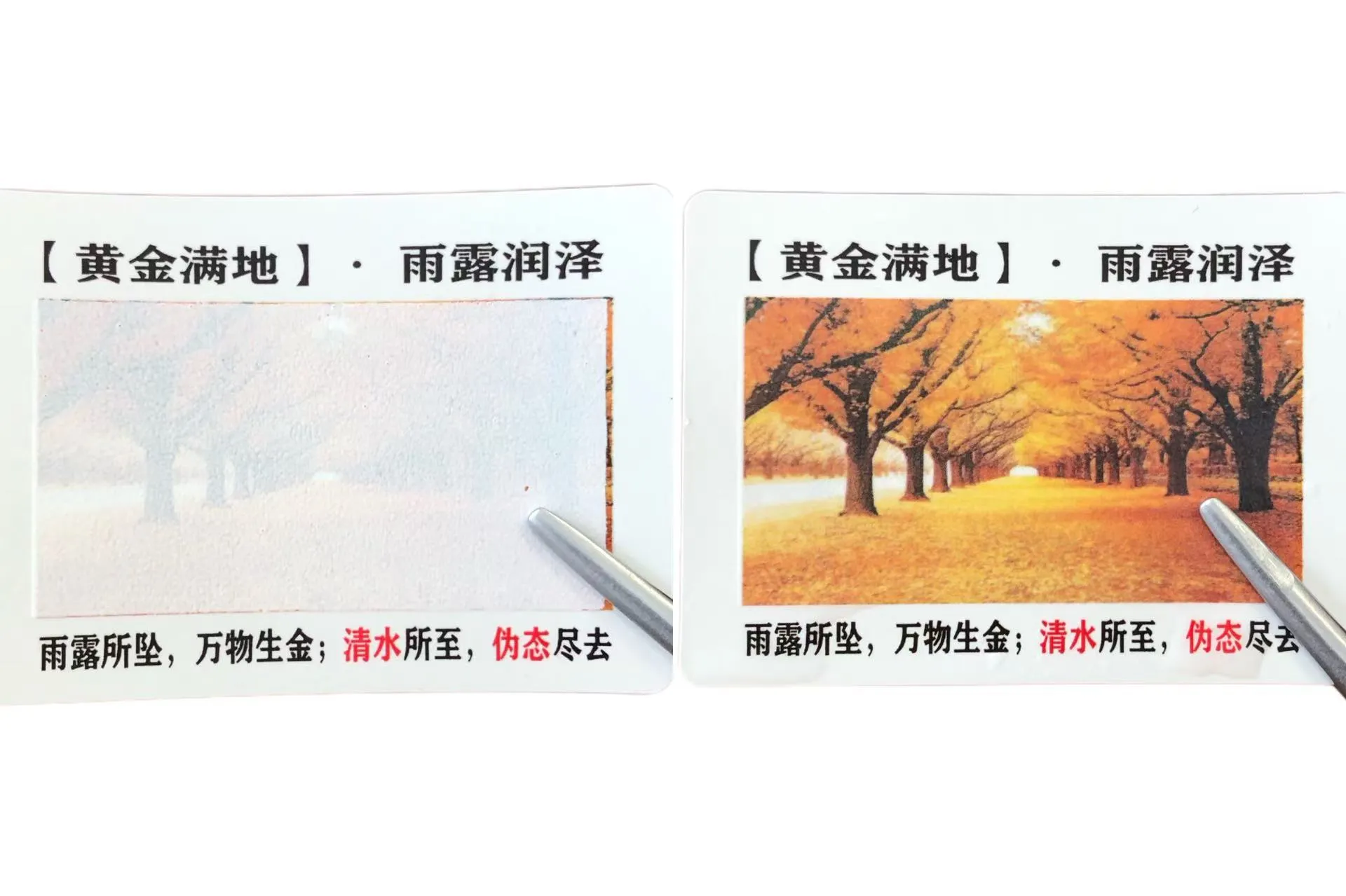 Kent u watergevoelige labels met kleurverandering?