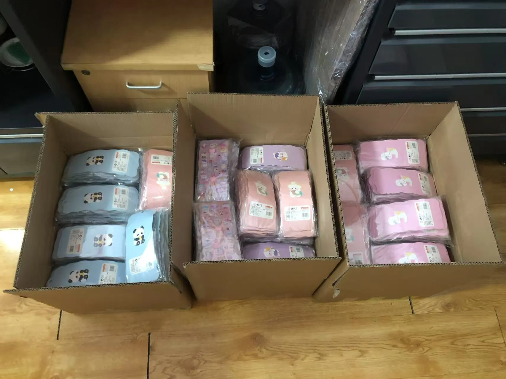 Hou je van knijpbare kontvormige stickers?