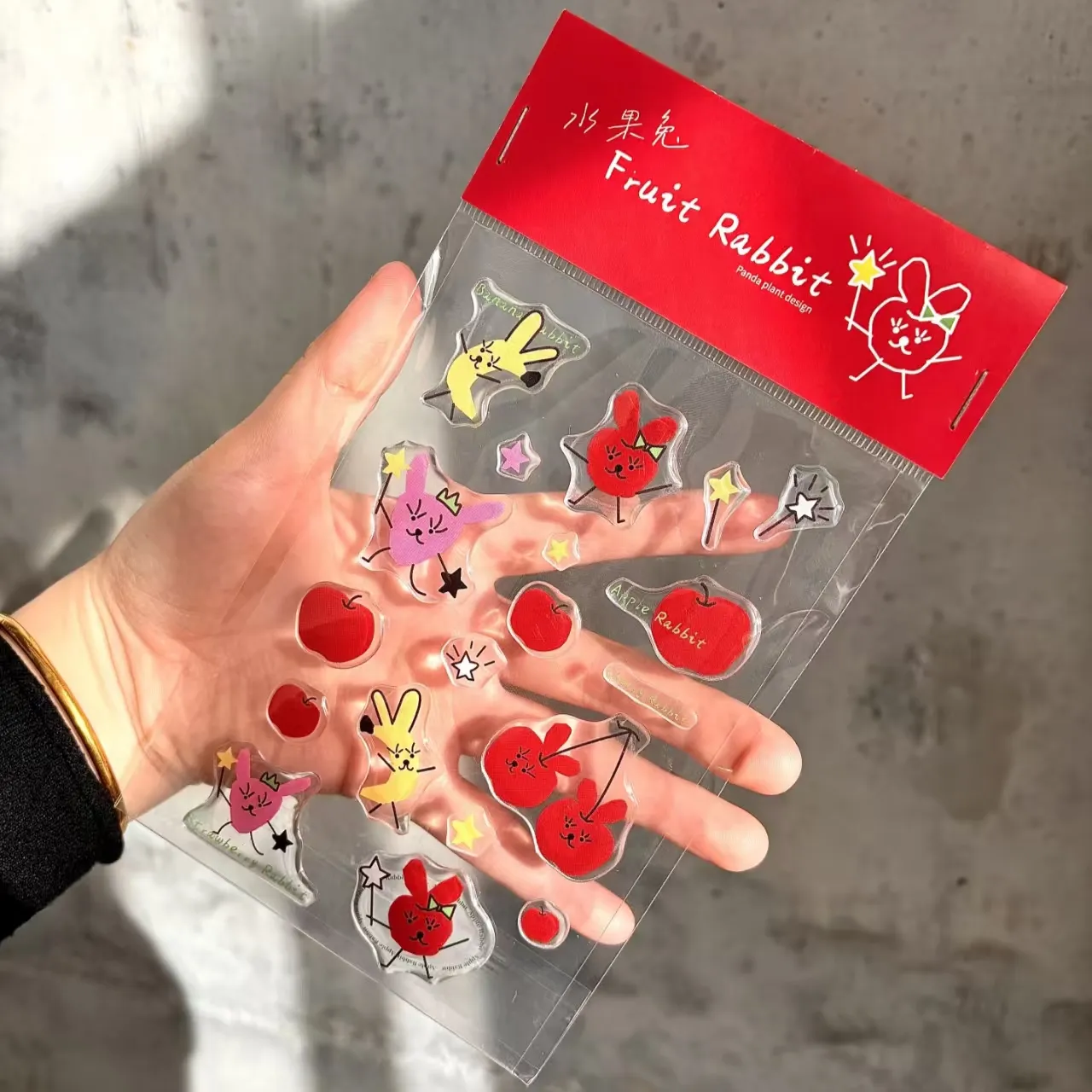 3D Cartoon epoxyharsstickers