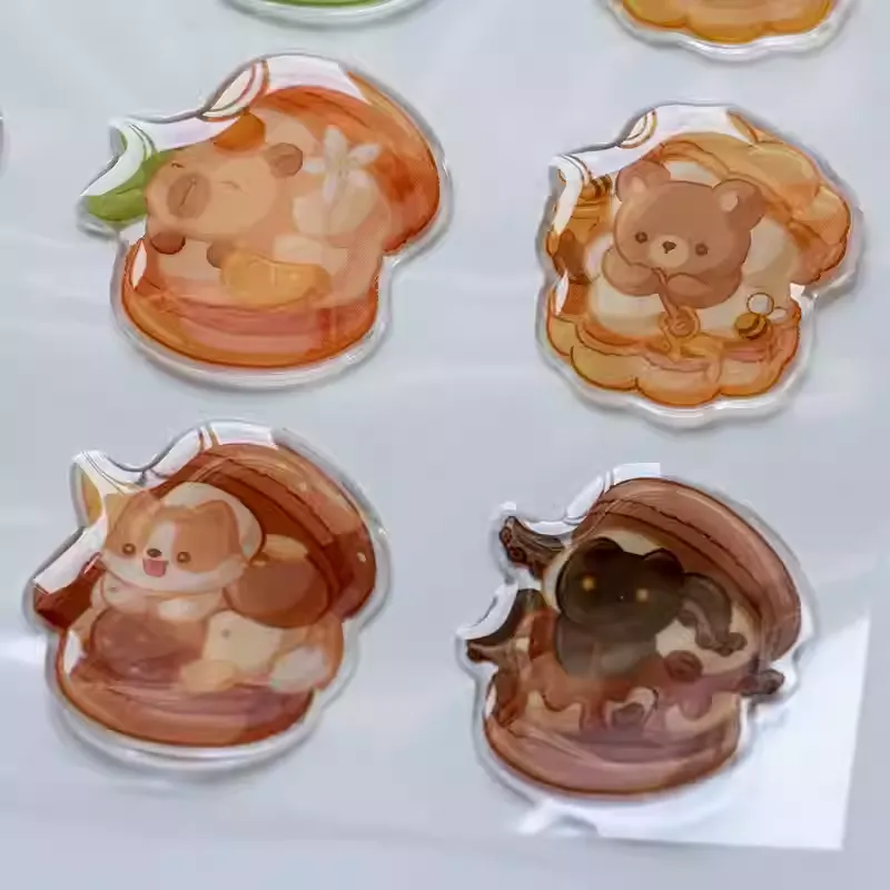 Cartoon epoxystickers