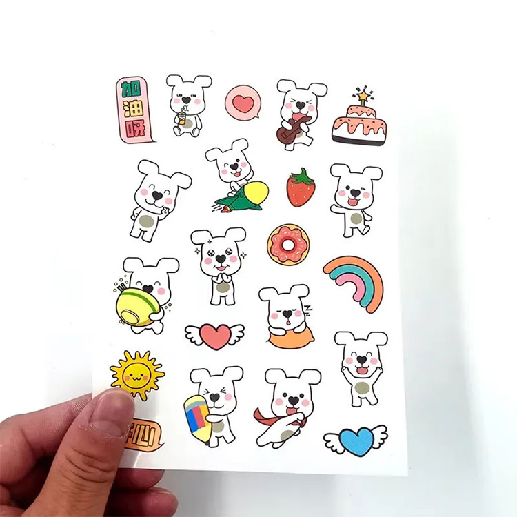 Cartoon beloningsstickers