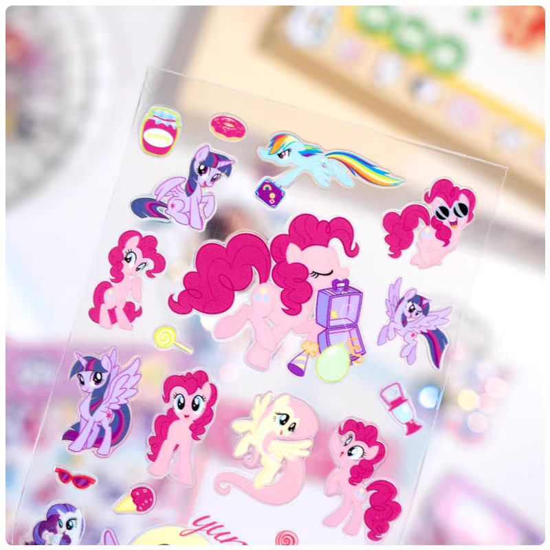 Cartoon overdrachtsticker