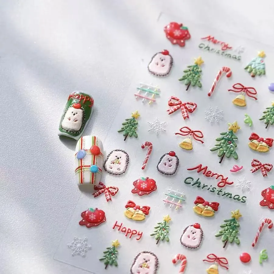 Kerst Nail Art-stickers