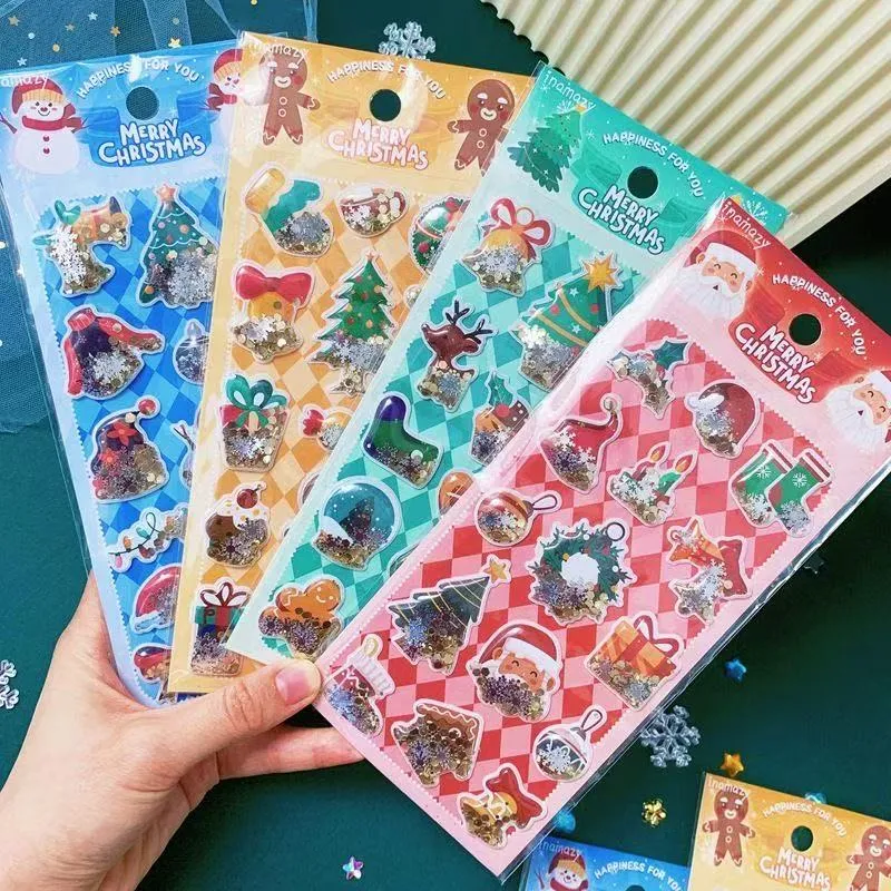 Kerstshakerstickers