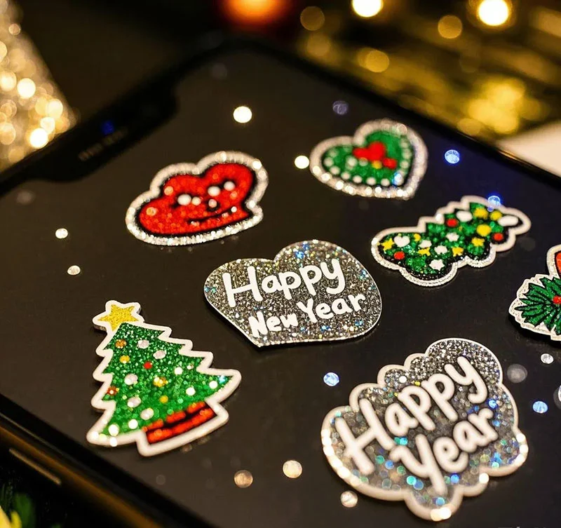 Glitter Stickers