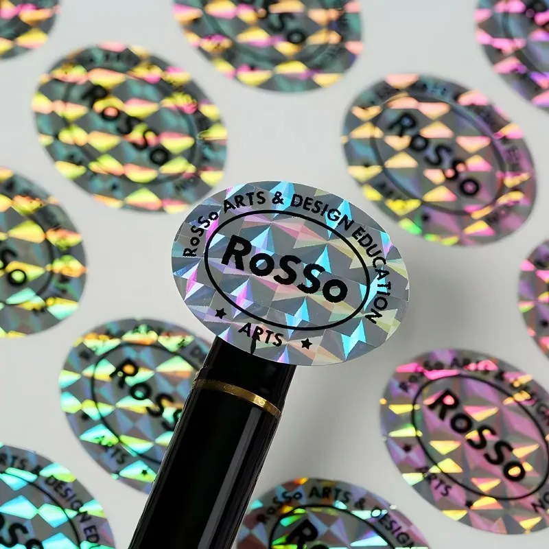 Laser tegen counterfeiting labels