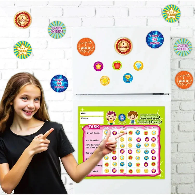 Magnetische beloningsdiagramkussen