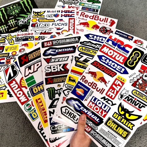 Motorfietsstickers
