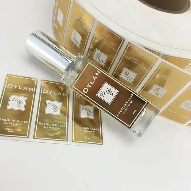Meerlaags parfumlabel