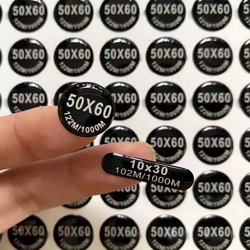 Ronde epoxylabels