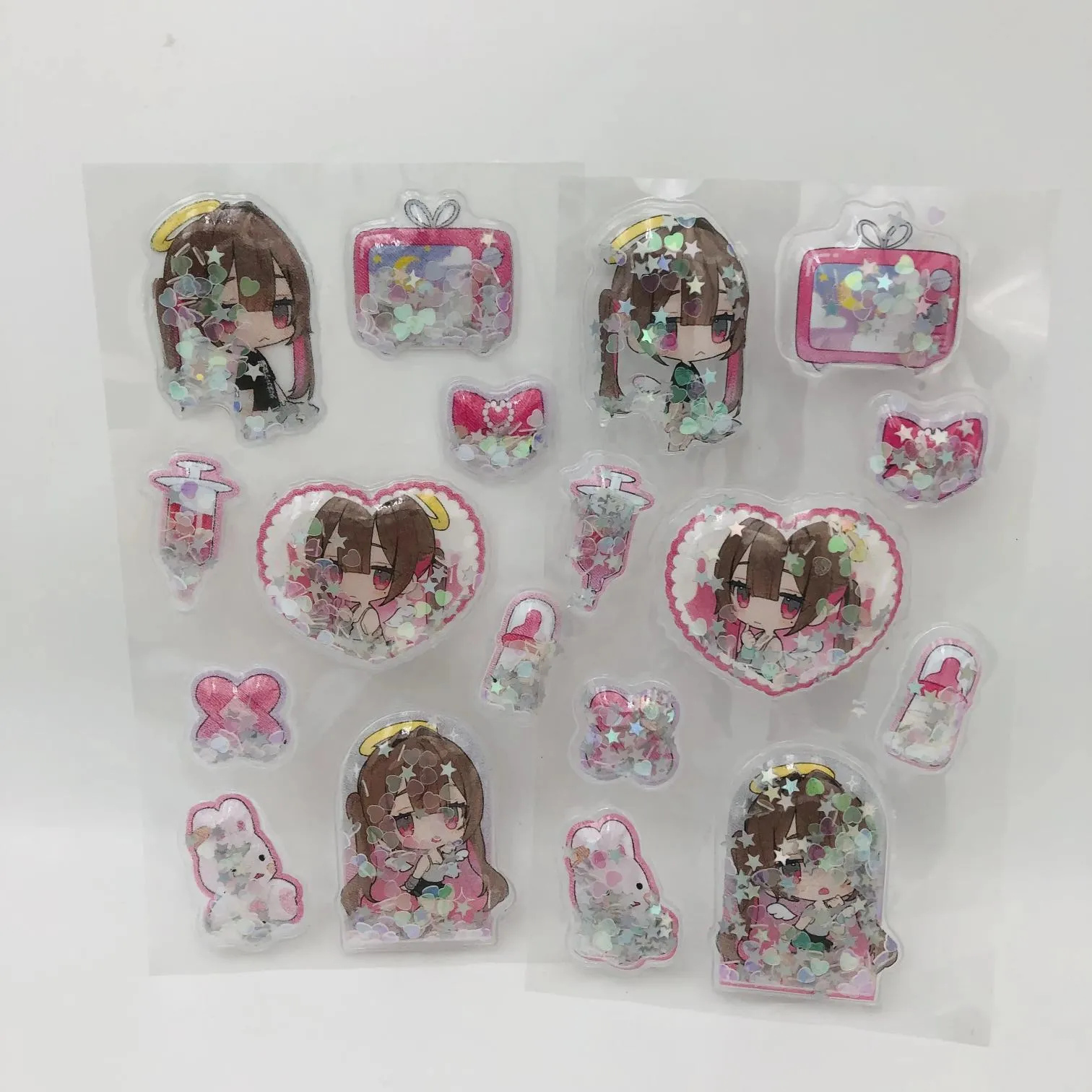 Pailletten Shaker-stickers